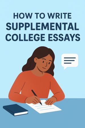 Writing the Supplemental College Essays