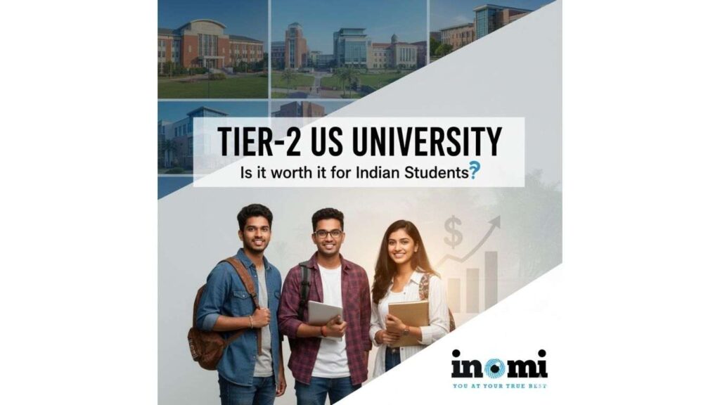 ROI of Tier-2 US Universities for Indian Students Inomi Guide