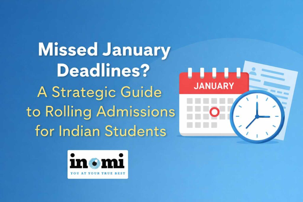 Missed January Deadlines? A Strategic Guide to Rolling Admissions for Indian Students